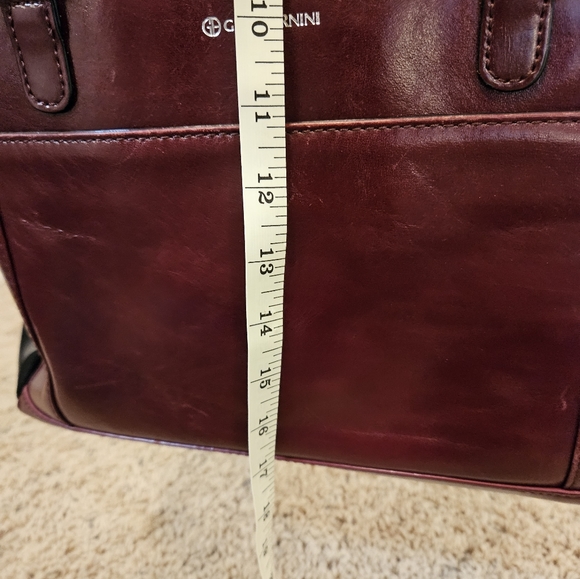 Vintage Giani Bernini red and black leather purse - Picture 6 of 11